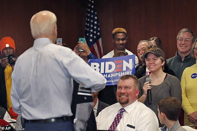 Madison Moore, a 21-year-old economics student at Mercer University in Macon, Georgia, was "humiliated" by former Vice President Joe Biden 