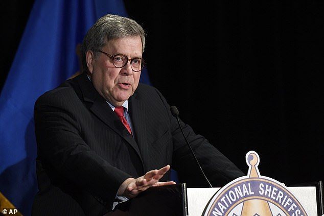 'When we are talking about sanctuary cities, we are talking about policies that are designed to allow criminal aliens to escape. These policies are not about people who came to our country illegally but have otherwise been peaceful and productive members of society,' Barr explained