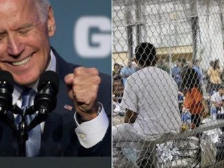 Democratic presidential candidate Joe Biden has defended the Obama administration's use of holding facilities and cages for migrant children claiming it was done to keep them 'safe'.
