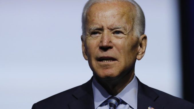 Democrat presidential candidate Joe Biden says it is “absolutely bizarre” to suggest a limit on immigration to the U.S.
