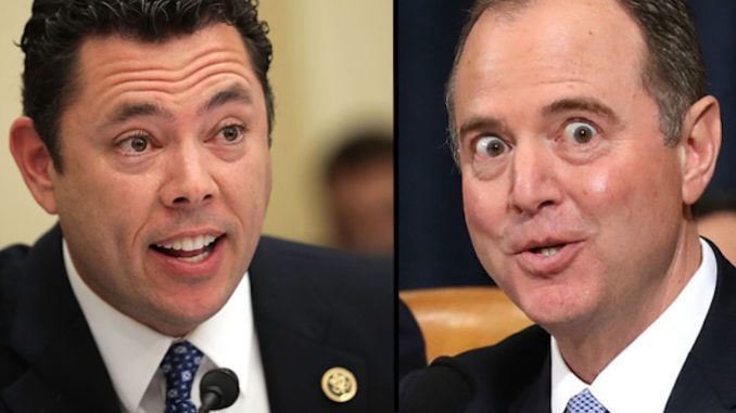 House Intelligence Committee Chairman Rep. Adam Schiff must be stripped of his security clearance because he proven himself to be a "liar" who is an "embarrassment" to the United States of America, according to Jason Chaffetz.