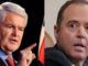 Former House Speaker Newt Gingrich has blasted Rep. Adam Schiff as "deranged human being" and a "compulsive, uncontrollable liar," while calling for the California Democrat to be removed from his role as chairman of the House Intelligence Committee.