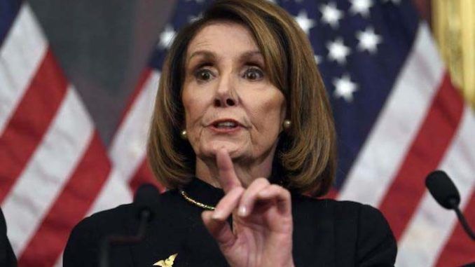 House Speaker Nancy Pelosi went on an unhinged rant on CNN this week, interrupting the host and petulantly demanding that President Donald Trump "was not acquitted" in the Senate impeachment trial.