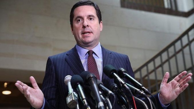 Devin Nunes says House Republicans are now considering making criminal referrals and asking the Justice Department to investigate Mueller and his team.