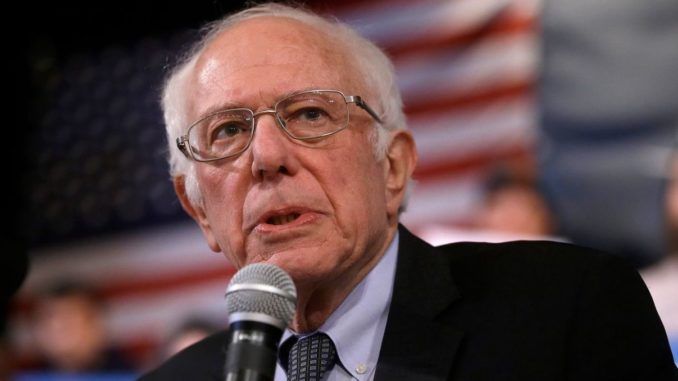 Sen. Bernie Sanders vows to defeat the most dangerous president in U.S. history
