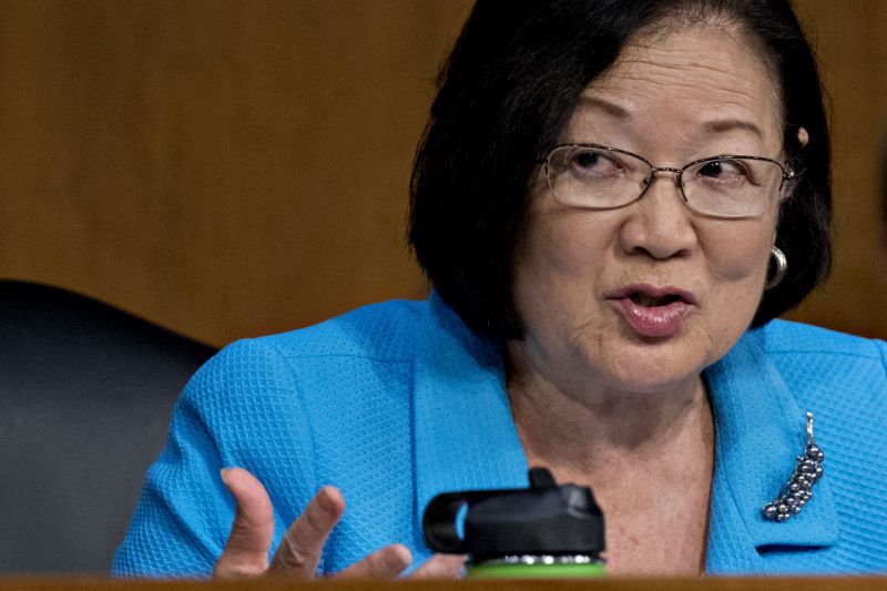 President Trump must be convicted and removed from office even if doing so defies the law and the Constitution, according to Democrat Sen. Mazie Hirono (D-HI) who said said "I don't care what kind of nice, little, legal, constitutional defenses that they came up with."