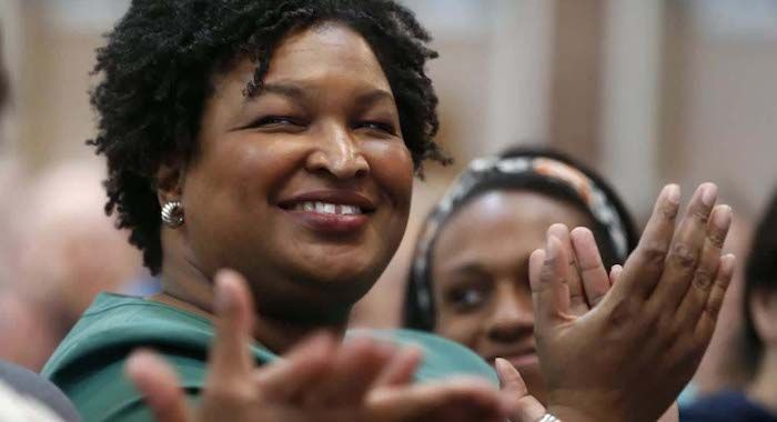 Former Georgia State House Minority Leader and gubernatorial candidate Stacey Abrams joined 'The View' on Monday and boasted that Democrats can "jerry-rig the system and go around the Constitution" to win the 2020 election.