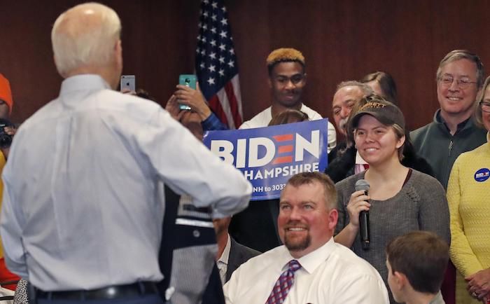 A young female college student who was called a 'lying, dog-faced pony soldier' by Joe Biden after she asked about his poor performance in the Iowa caucus has shamed him for 'humiliating' her and said his inability to answer her question shows how extremely poorly he's performing.