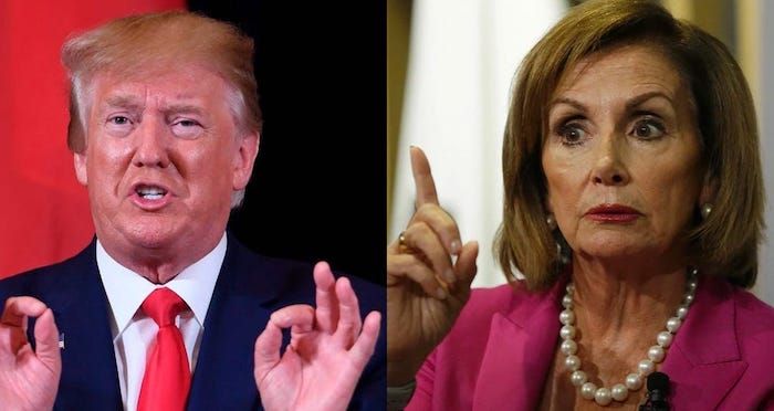 President Trump accuses Nancy Pelosi of creating Coronavirus panic for her own political advantage