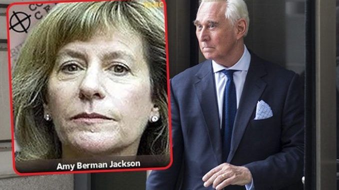 Roger Stone Judge Amy Berman Jackson wanted to jail conservative journalist for exposing biased juror