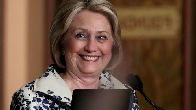 Hillary Clinton is in negotiations to contest the 2020 election as the running mate of the Democrat nominee, according to a report.