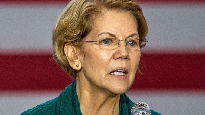 Elizabeth Warren blurs out 'Chinese virus' from President Trump's coronavirus speech