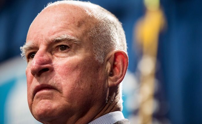 In 2018, former California Gov. Jerry Brown complained that "dangerous" President Donald Trump was "sabotaging the world order".