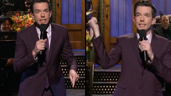 Comedian John Mulaney used his cold open on Saturday Night Live to say that it would be "interesting" if President Trump was stabbed to death by US senators, after comparing POTUS to Roman emperor Julius Caesar.