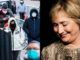 Hillary Clinton appeared smug about the number of sick and dead Americans on Friday, using the growing number of coronavirus cases in the U.S. as a punchline in a joke about President Trump.