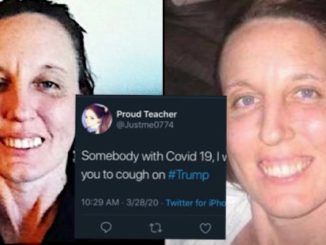 Rhode island public school teacher offers to pay someone with coronavirus to cough on President Donald Trump