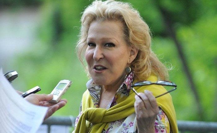 Bette Midler calls President Trump the most hated and repulsive male