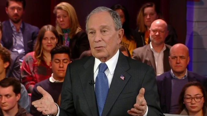 Billionaire Democrat presidential candidate Mike Bloomberg is campaigning on a platform of gun control for the common man while refusing to travel anywhere without armed security to protect himself.
