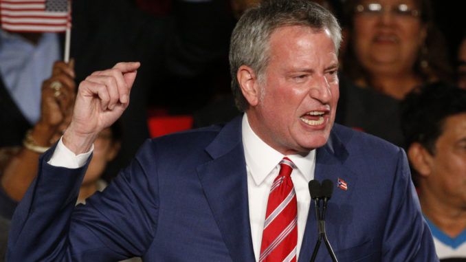New York socialist Mayor Bill de Blasio is calling for the federal government to nationalize factories and other private industries due to the coronavirus outbreak.