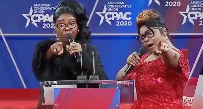 “Black people don’t need reparations, black people need liberation from the Democrat plantation,” Diamond of 'Diamond and Silk' fame said in a fiery speech Thursday at this year’s Conservative Political Action Conference outside of Washington, D.C.