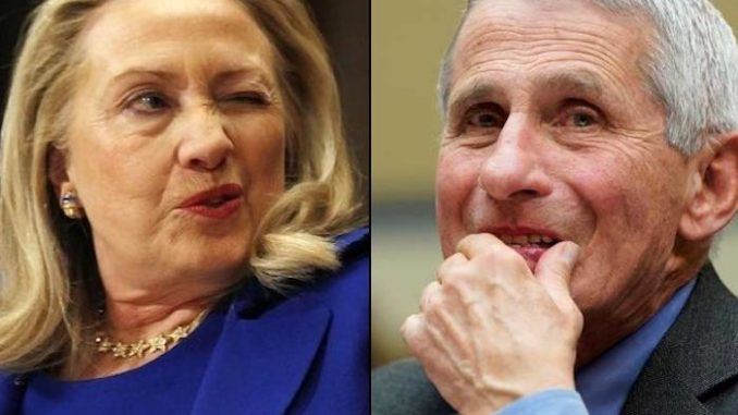 Dr. Anthony Fauci sent a series of gushing letters to Hillary Clinton, according to emais from the WikiLeaks archive.