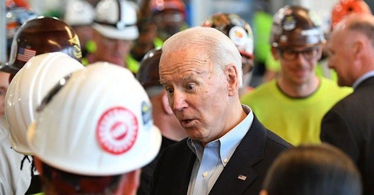 Joe Biden, the Democrat presidential frontrunner, clashed with a group of construction workers on Tuesday, at points swearing, leveling insults, and pointing his finger in a man's face, as well as twice ordering another worker to "shush".