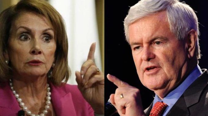 Newt Gingrich slams Nancy Pelosi for trying to force President Trump into accepting really dumb ideas