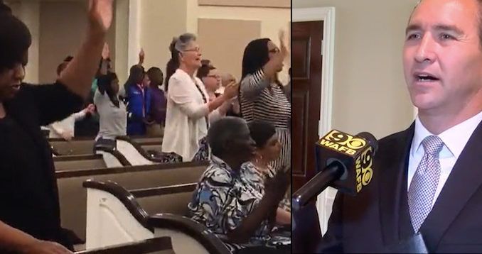 The pastor of a Louisiana church who chose to defy government orders and welcomed hundreds of worshippers into his church service Tuesday evening has been threatened by the authorities.