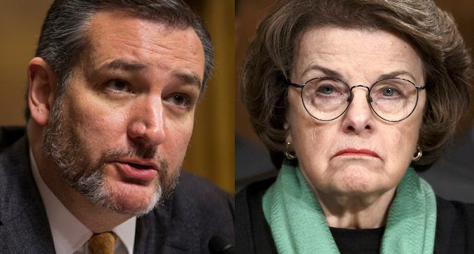 Sen. Ted Cruz blasts Dianne Feinstein for wanting billions for Iran while blocking relief for ordinary Americans