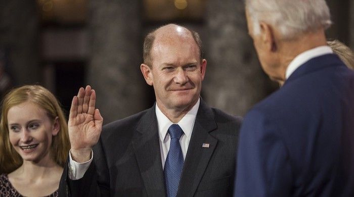 Sen. Chris Coons (D-DEL) claims Joe Biden has already been exonerated by the mainstream media "investigation" into Tara Reade's accusation of sexual assault.