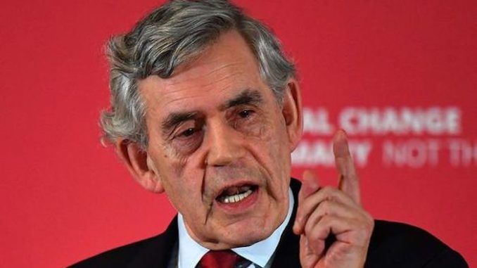 The world must "stop re-running the debate between globalists and nationalists", says former UK Prime Minister Gordon Brown, who claims that globalists have won and the world must form a "temporary" global government due to the coronavirus pandemic.