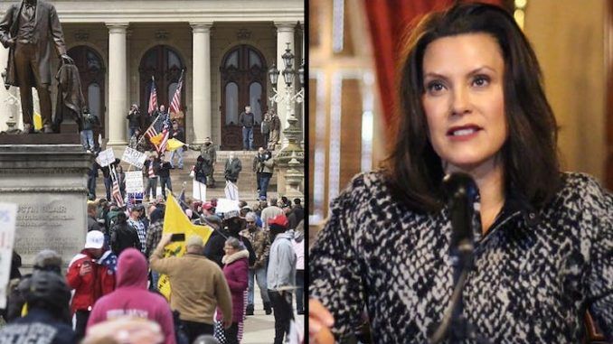 Michigan Gov. Gretchen Whitmer threatens to extend lockdown following protests