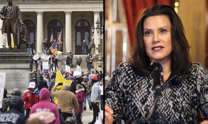 Michigan Gov. Gretchen Whitmer threatens to extend lockdown following protests