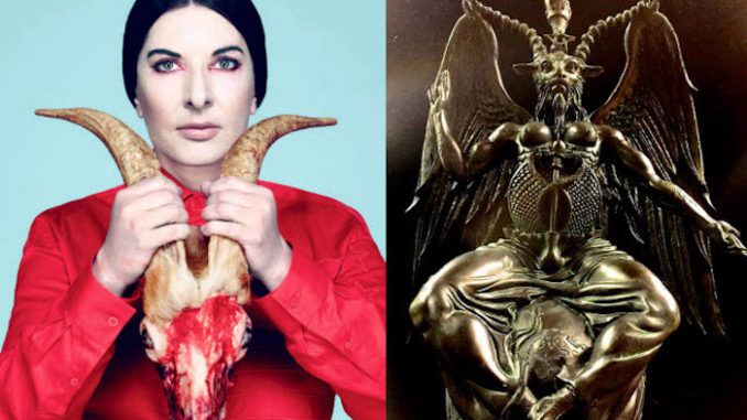 Marina Abramovic, who enjoys posing with flayed goat heads and brewing blood, feces, semen and breast milk cocktails for political elites, is demanding "conspiracy theorists" leave her alone and stop accusing her of Satanism.