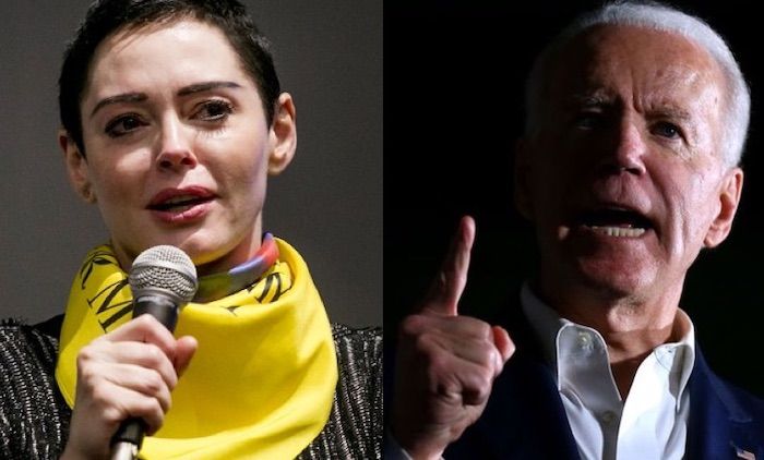 The mainstream media is a “complicity machine” that is in bed with the Democrat Party establishment and “is hard at work covering up for Creepy Joe Biden,” according to former Hollywood star Rose McGowan, who says "the media in the USA is making me ill."