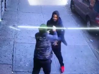 A New York City man who was released from prison due to coronavirus fears has been caught on camera breaking a disabled man’s arm in the street during a robbery.