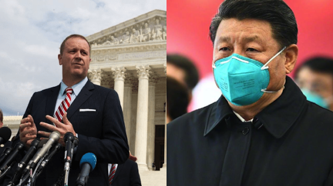 The state of Missouri has filed a lawsuit against the Chinese communist government over the coronavirus pandemic, claiming China is responsible for the outbreak that has caused "enormous death, suffering, and economic losses they inflicted on the world, including Missourians."