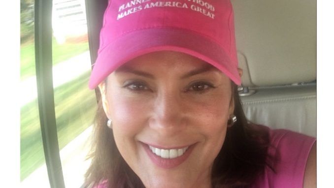 Photo emerges of Michigan Gov. Gretchen Whitmer mocking Trump in pro-abortion hat