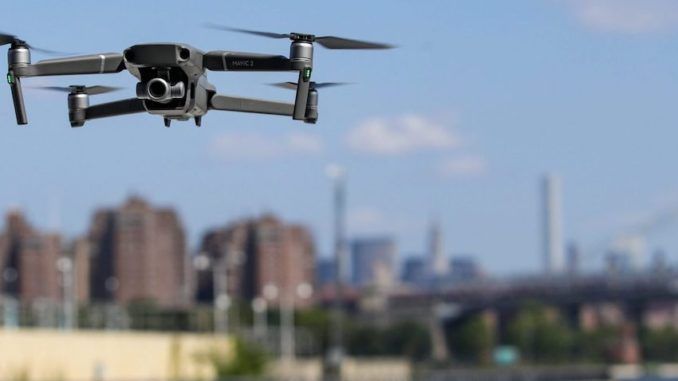 A city in New Jersey is using a Chinese company’s drones to police American citizens who may not be respecting social distancing guidelines during the coronavirus lockdown.