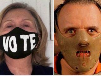 Twice failed presidential candidate and the world's sorest loser Hillary Clinton made the mistake on the weekend of tweeting out a bizarre image of herself wearing a mask — and the internet was quick to make her regret it.
