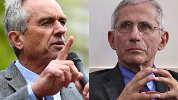 Dr. Anthony Fauci is a "criminal" according to Robert F. Kennedy Jr., who has vowed to bring the immunologist and head of the National Institute of Allergy and Infectious Diseases (NIAID) to justice.