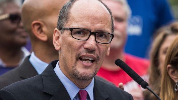 DNC Party Chair Tom Perez claims Republicans are scared of vote-by-mail because they are afraid of losing the election