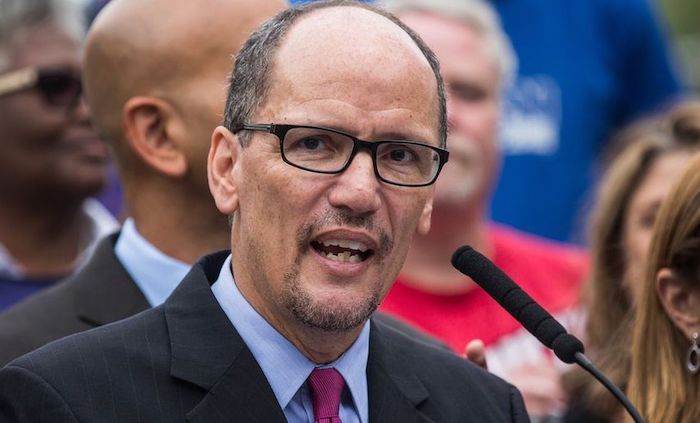 DNC Party Chair Tom Perez claims Republicans are scared of vote-by-mail because they are afraid of losing the election