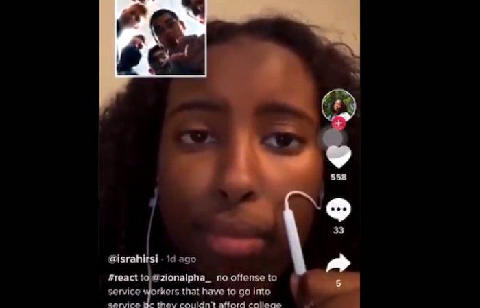 Rep. Ilhan Omar's daughter caught on video calling American soldiers bitches who murder children