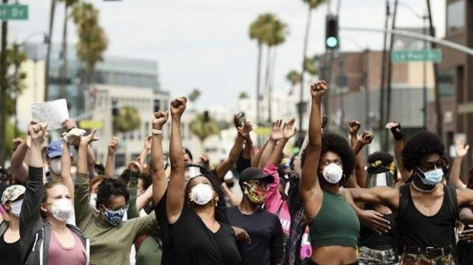 Black Lives Matter descend upon Beverly Hills