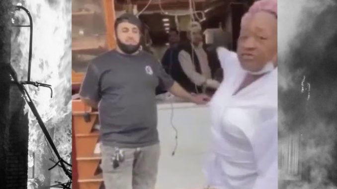 A black grandmother and business owner whose shop was vandalized and looted during violent riots has sent a no-holds-barred message to Black Lives Matter protestors: "Stop stealing. This is our neighborhood. We are trying to build it up and you are tearing it down."