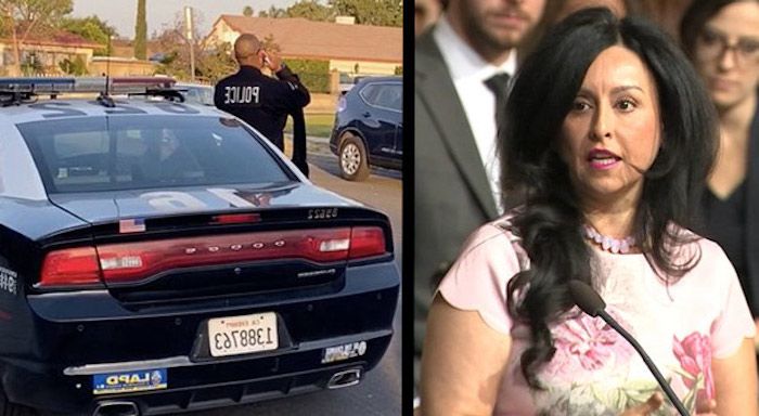Los Angeles City Council President Nury Martinez, who introduced a motion to cut LAPD's budget by $150 million, had a private LAPD protection detail camped at her home from April to June costing the taxpayer $100,000, according to a report Monday from Spectrum News 1.