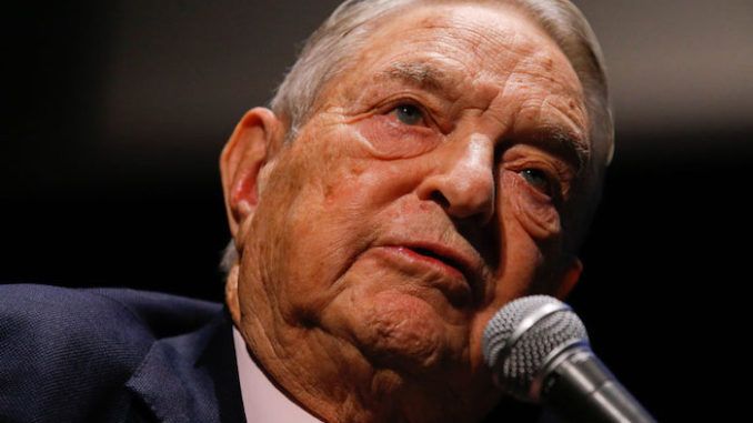 George Soros' Twitter profile is receiving half a million negative mentions per day according to the Anti-Defamation League.
