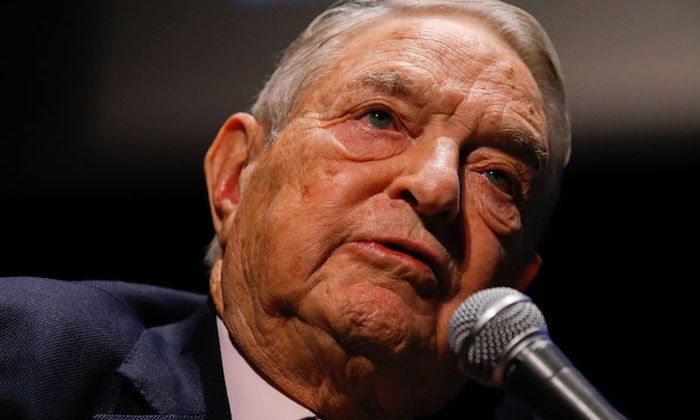 George Soros' Twitter profile is receiving half a million negative mentions per day according to the Anti-Defamation League.