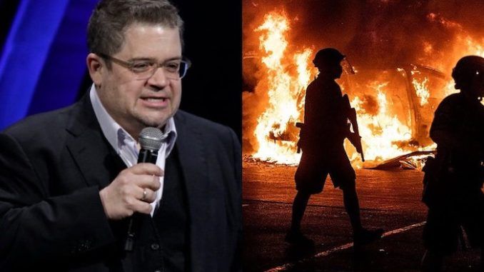 Hollywood actor Patton Oswalt compares domestic terrorists to U.S. troops who landed at Normandy